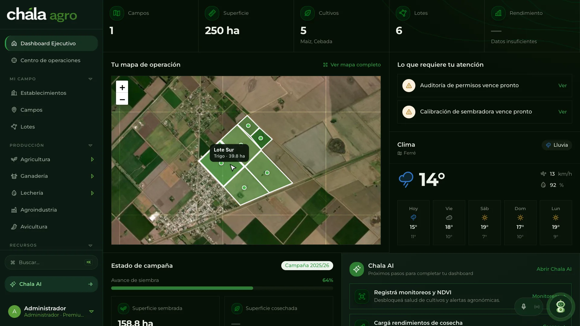 Dashboard Ejecutivo